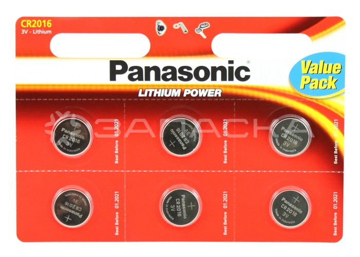 Элемент питания 2016 Panasonic Pover Cells BL-6