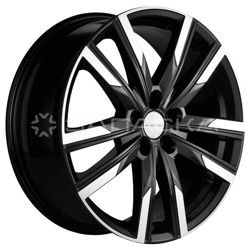 19   Khomen   KHW1905 Exeed VX/TXL/LX  7.5*19 5*108 ET36 D65.1  BLACK-FP