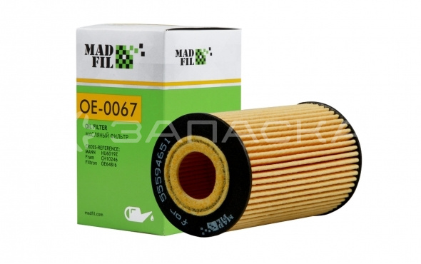 Фильтр масляный MADFIL OE-0067