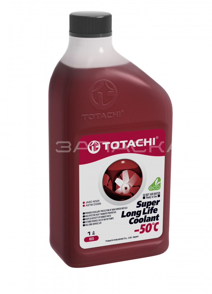 Антифриз TOTACHI SUPER LLC красный -50C   1л